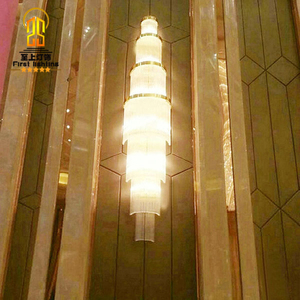 酒店大堂水晶壁灯售楼部楼梯电视背景墙别墅客厅复式后现代壁灯饰