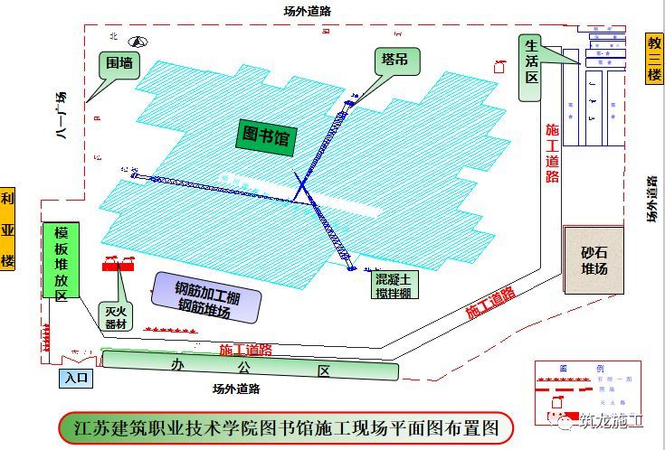 施工现场平面布置图如何做？一步一步教会你！