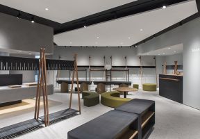 店面装修案例 店面室内装修 简约风格店铺装修效果图 