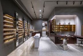 眼镜店装修简约风格 眼镜店装潢效果图 眼镜店装修设计图