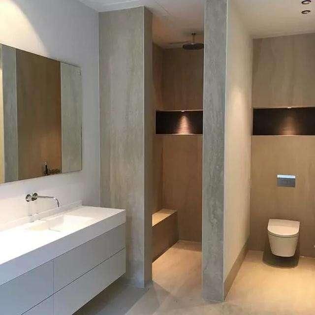 干湿分离卫生间装修效果图_干湿分离卫生间地面装修效果图_卫生间干湿分离装修设计