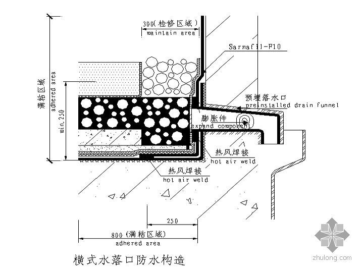 [图集]常用屋顶花园建筑构造节点详图合集