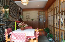 2019中式田园风装修大户型餐厅设计案例
