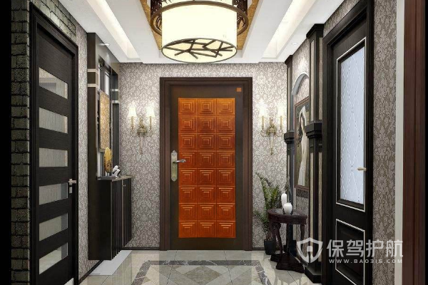 入户门装饰效果图-保驾护航装修网