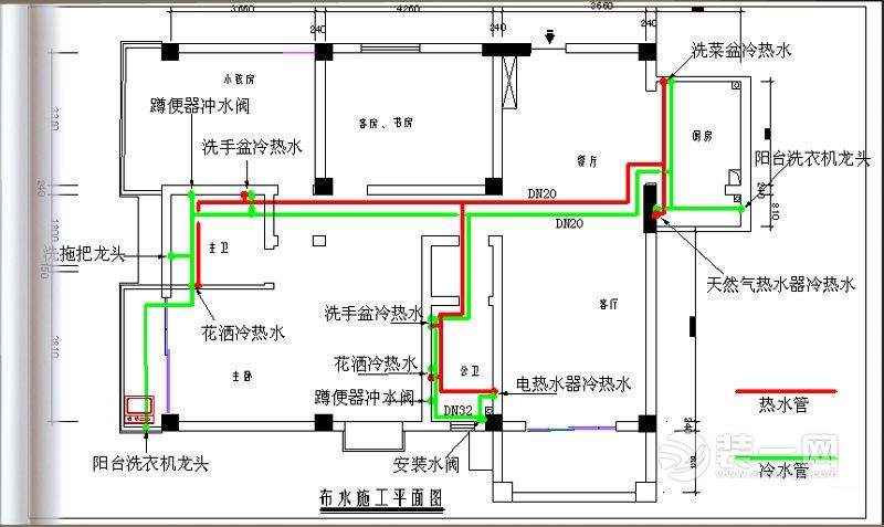 装修软件3d户型图_户型图装修水电图_水电首郡户型图