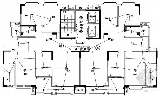 装修软件3d户型图_户型图装修水电图_水电首郡户型图