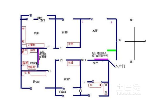 装修风水 财位_家居风水财位在_客厅风水财位方位图