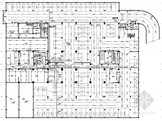 [安徽]82米高层公共建筑强弱电竣工图（加压送风机 排污水泵）
