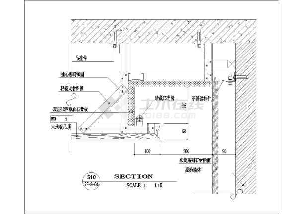 cad装修图库大全_装修施工图图库_电视墙装修图库