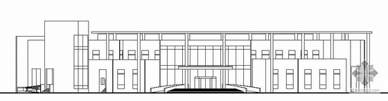[北京]某二层售楼处建筑施工图